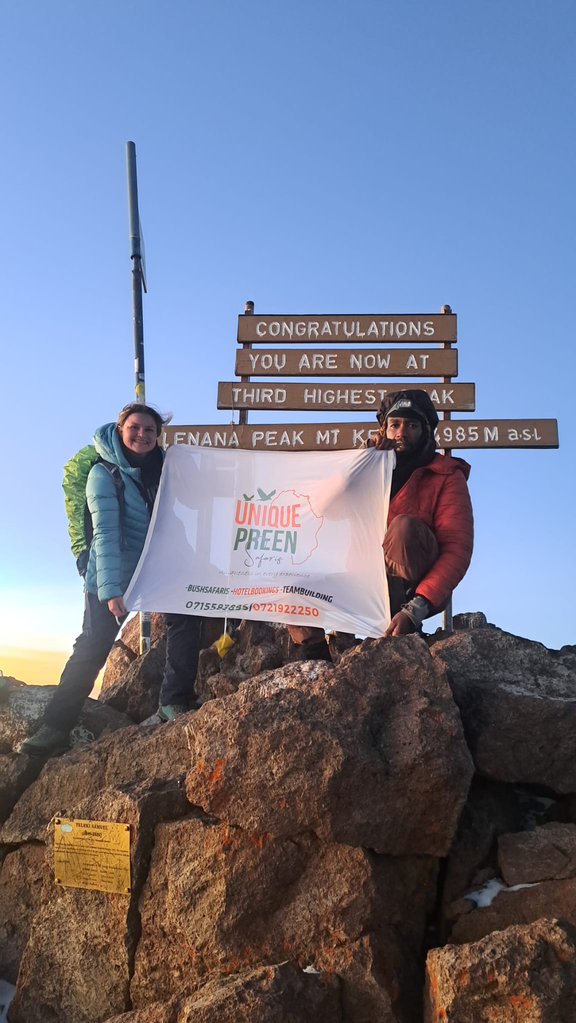 5 Days Mt Kenya  Traverse Via  Burguret -Chogoria  Route